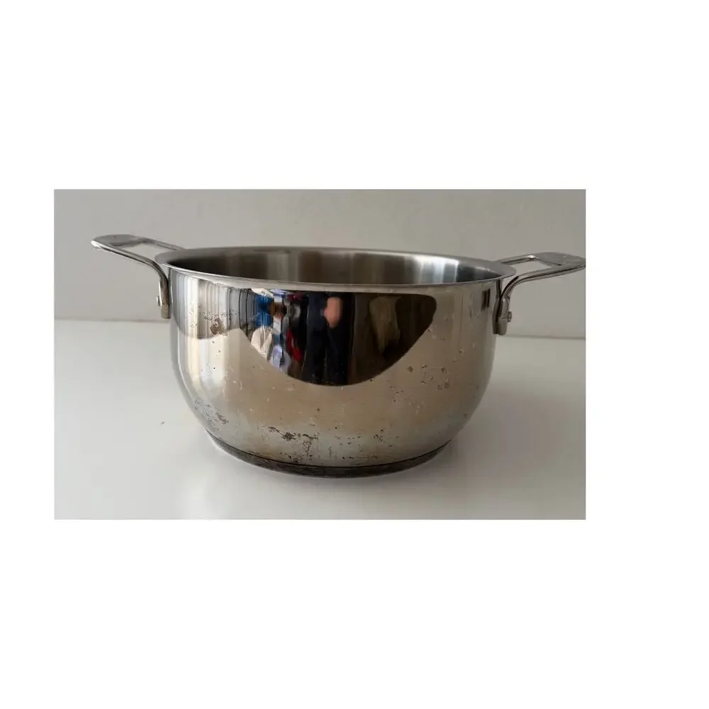 All-Clad Stainless Steel Induction Compatible Commercial 5.0QT/4.73L No Lid